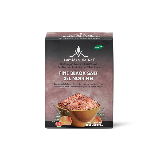 Black Fine Salt - (1000g)