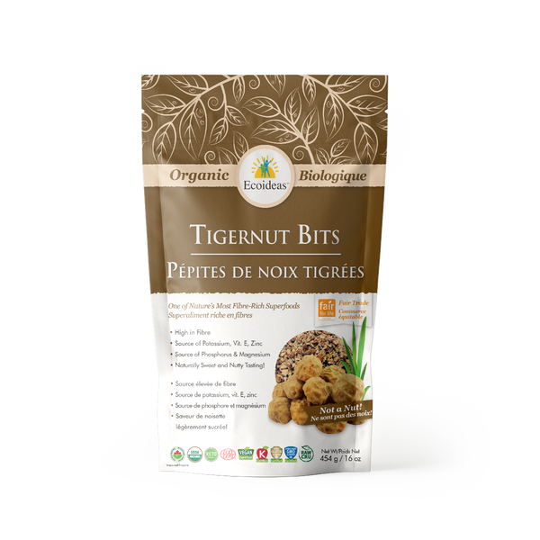 Organic Fair Trade Tigernuts - Bits - (454g)