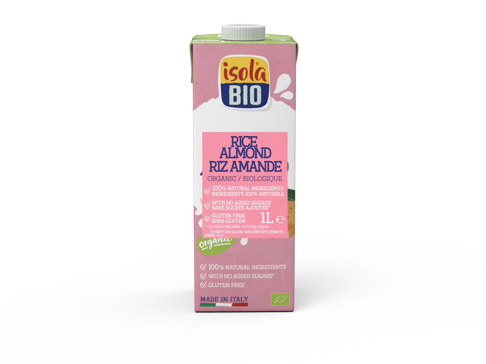 Isola - Organic Almond-Rice Beverage - (1000ml)
