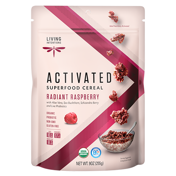 Superfood Cereal - Radiant Raspberry, w/Live Cultures - 255g