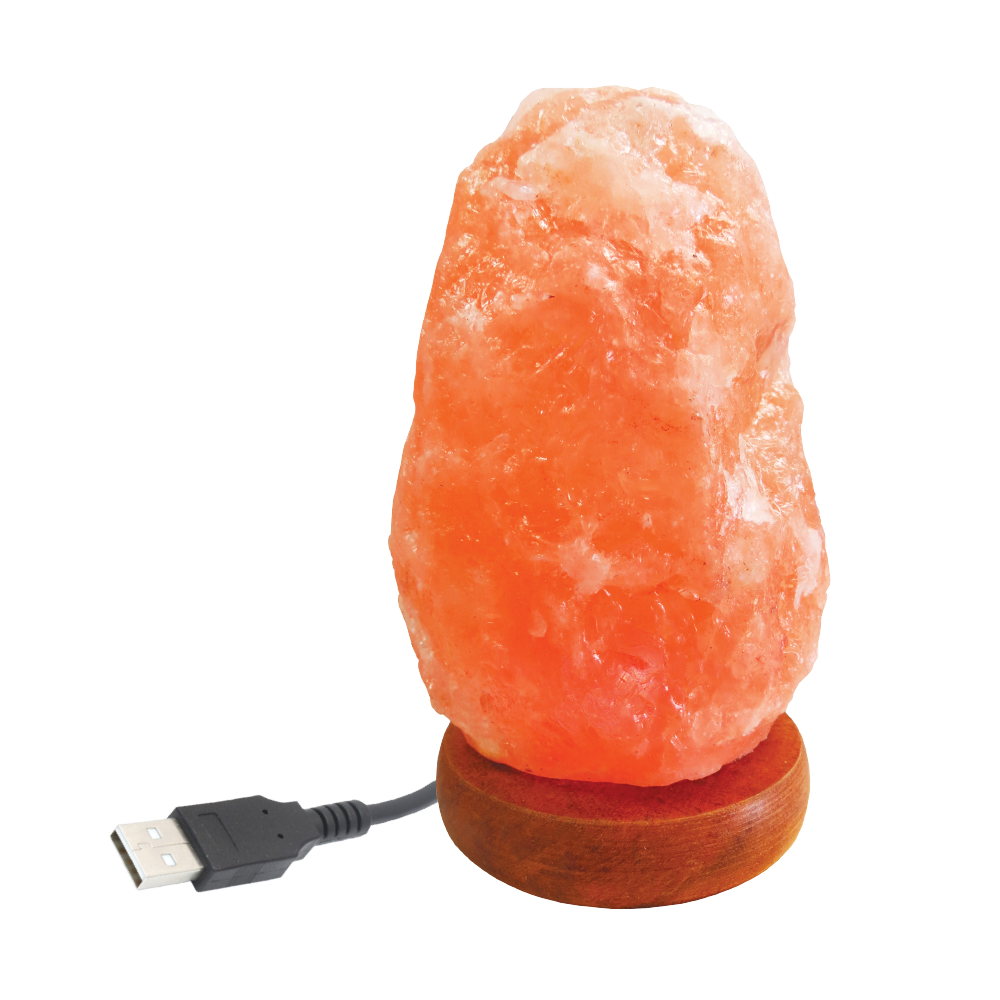 MICRO- Himalayan Salt LED Lamp - (0.3 - 0.7 kg)