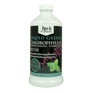 Pure-le Natural Chlrophyll Activated Charcoal Mint - (450ml)