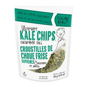 Ultimate Kale Chips - Cucumber Dill - (100g)