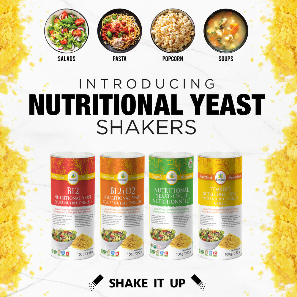 Product Launch: Ecoideas Nutritional Yeast Shakers
