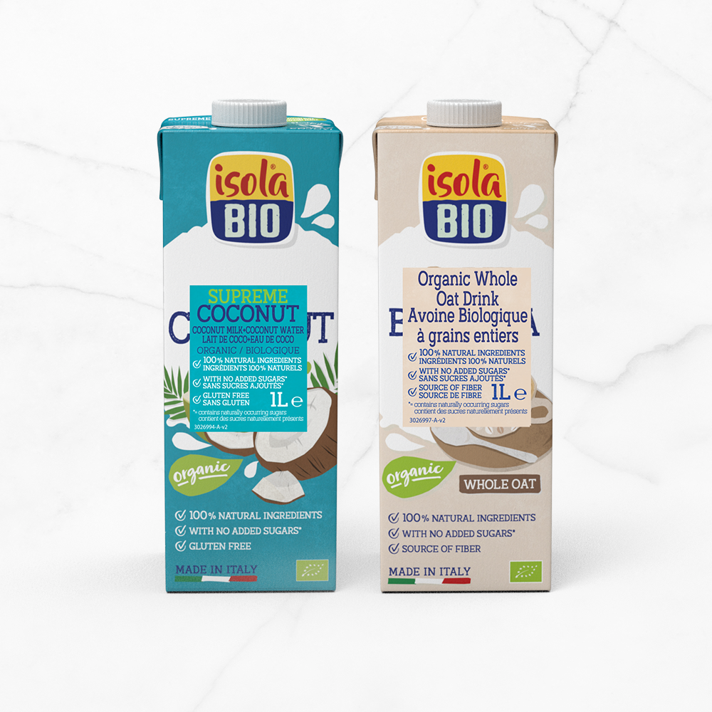 Ecomil Barista Avena Bio 1 L  Bebida orgánica de almendra - Organic almond  milk - Lait d'amande biologique