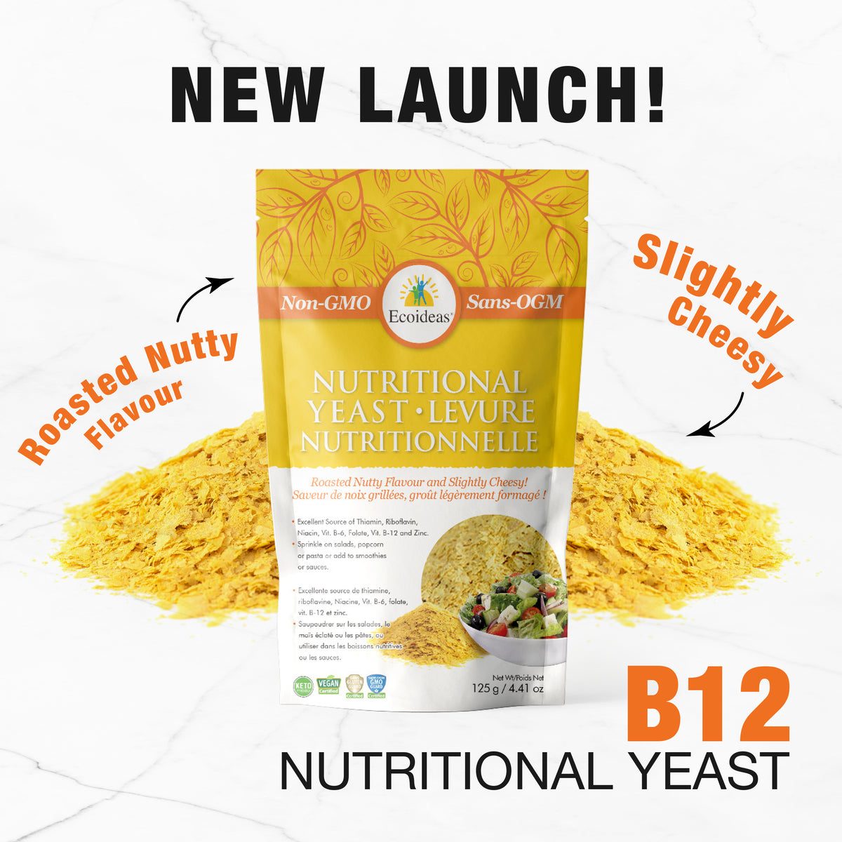 New Ecoideas Product Alert: Nutritional Yeast!