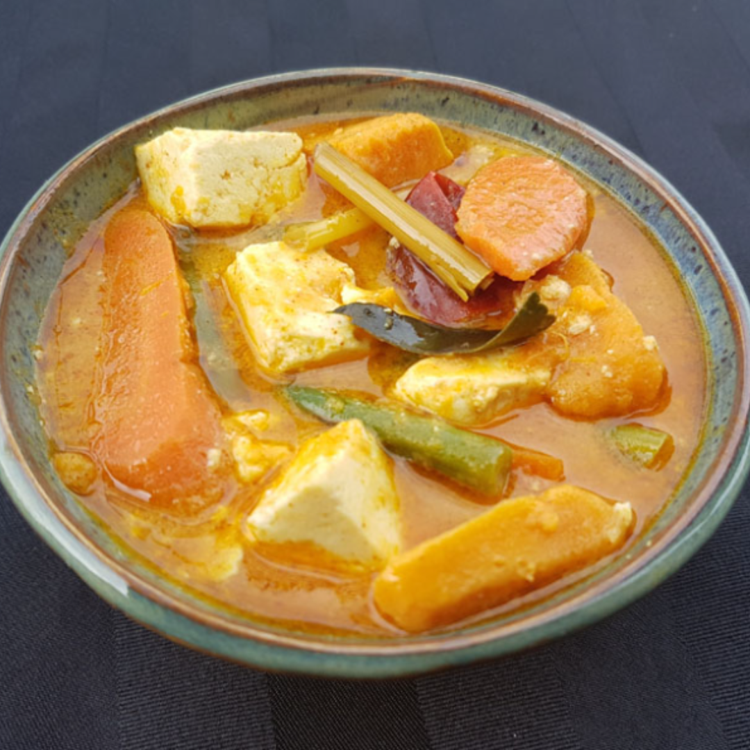 Sweet Potato Coconut Curry with Prasad Ghee