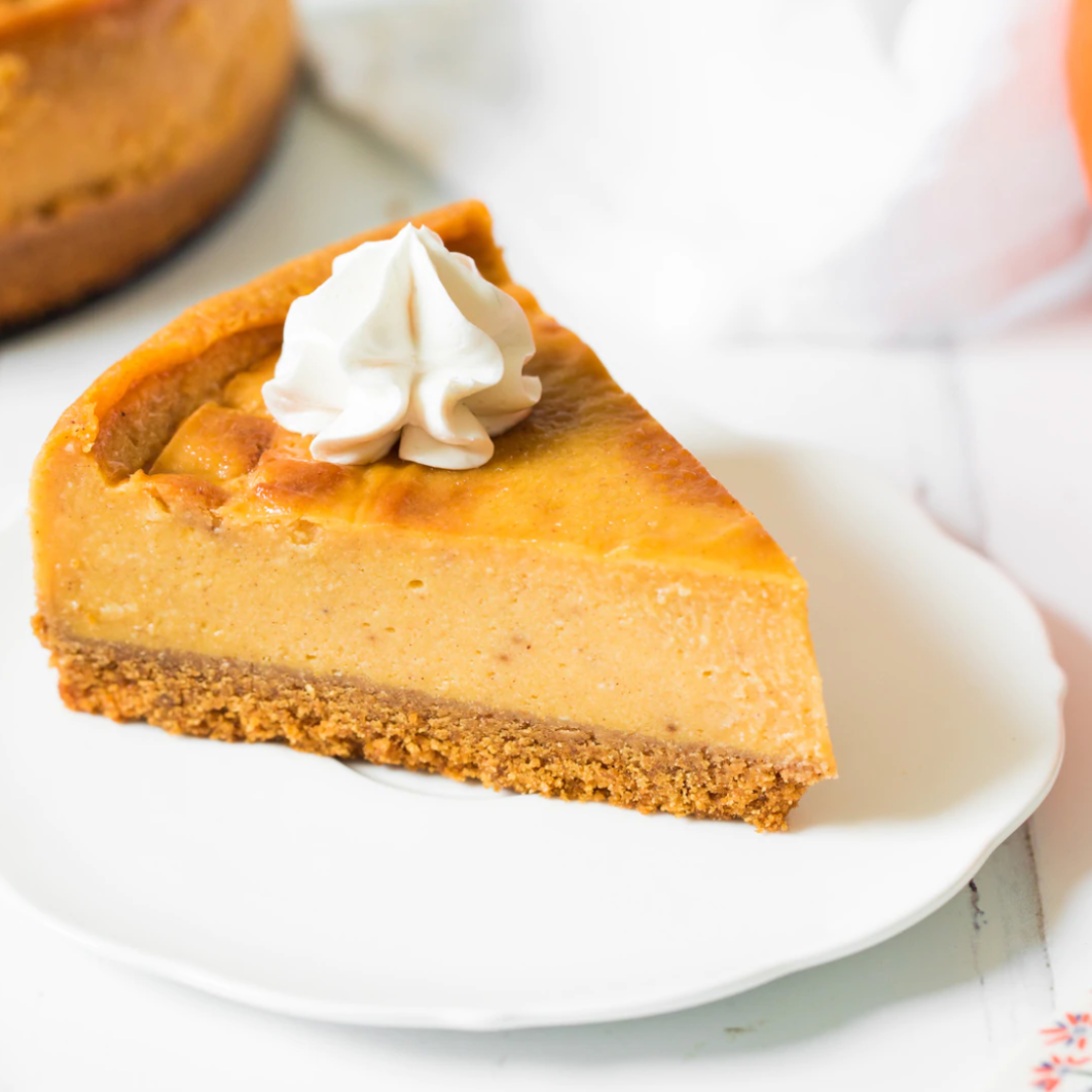 Laird Plant-Based Pumpkin Spice Cheesecake