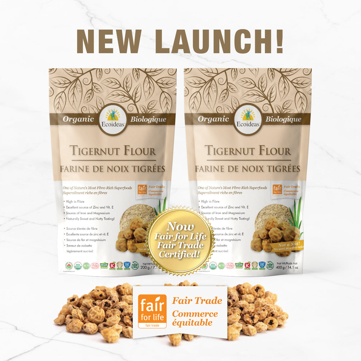 Ecoideas Product Launch: Tigernut Flour