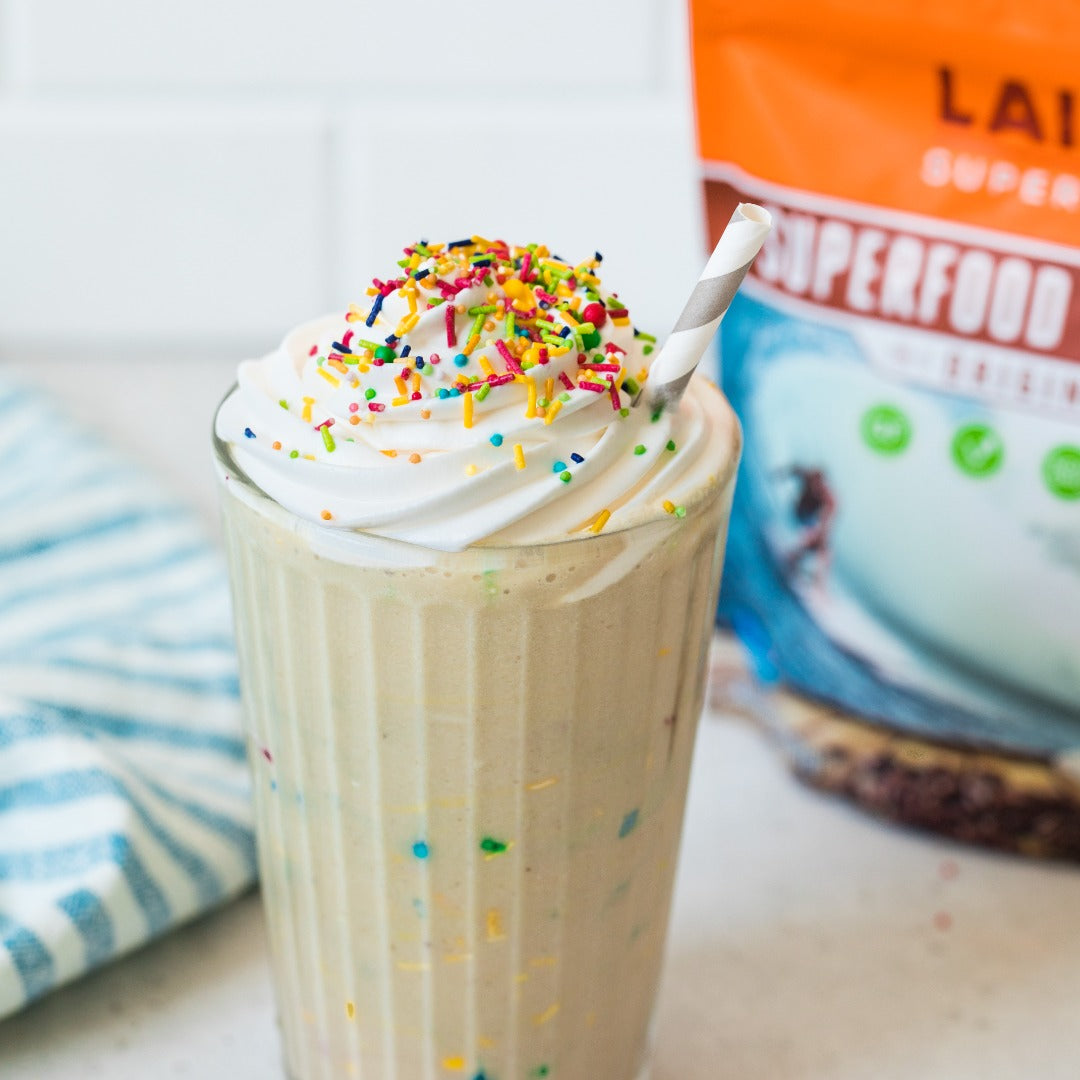 Laird Cake Batter Superfood Smoothie