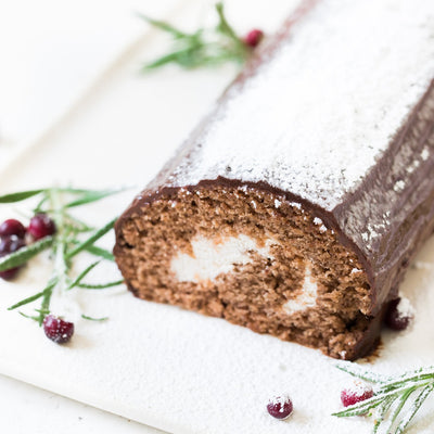 Laird Easy Vegan Yule Log