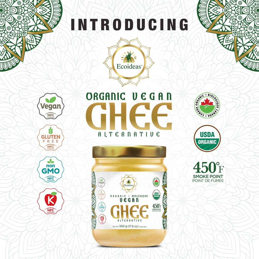 PRODUCT LAUNCH: ECOIDEAS ORGANIC VEGAN GHEE