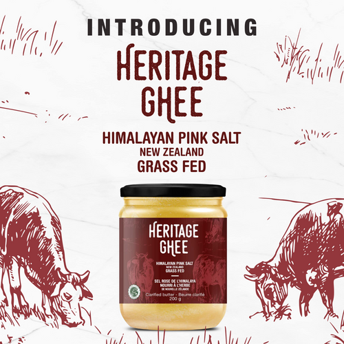 PRODUCT LAUNCH: HERITAGE GHEE HIMALAYAN PINK SALT