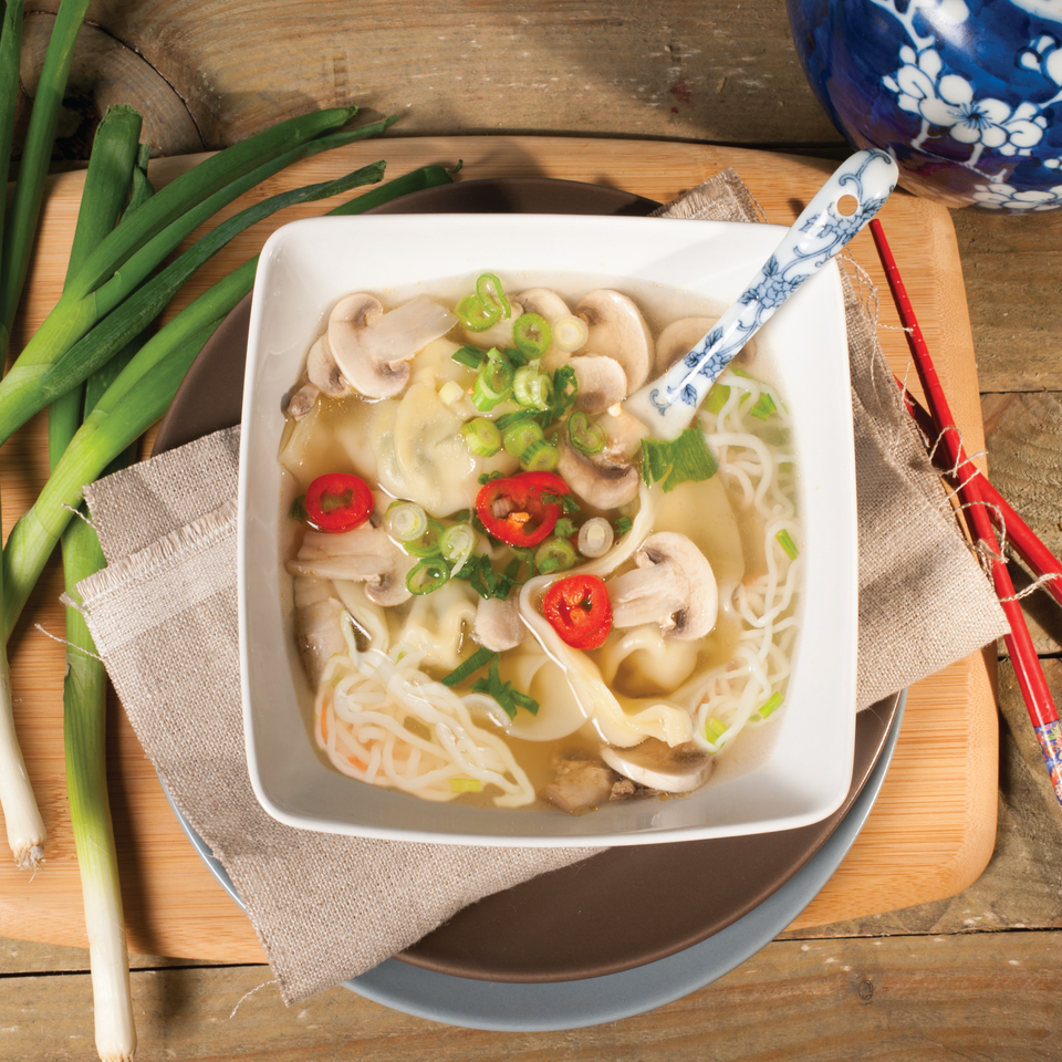 Konjac Wonton Noodle Soup