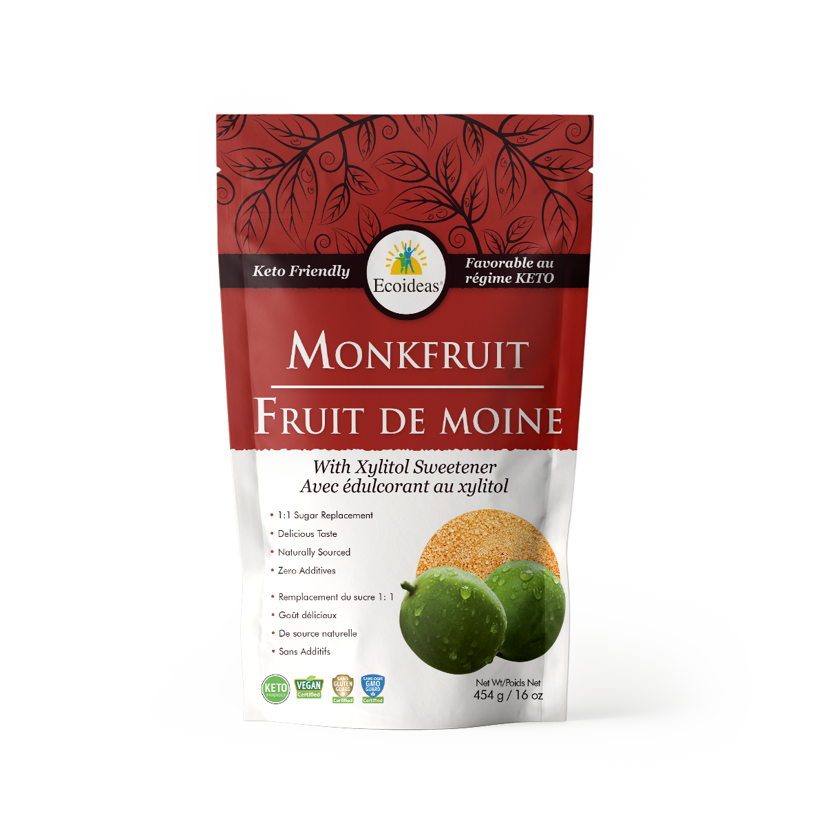 Monkfruit Sweetner with Xylitol  - (454g)