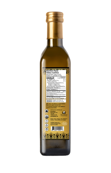Ecoideas Organic Rice Bran Oil - ( l L)