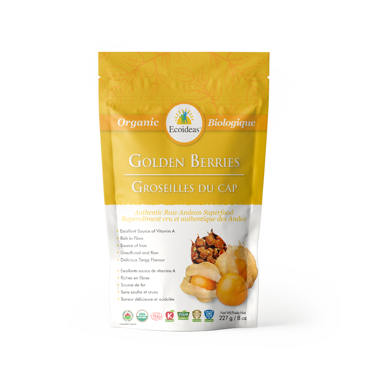 Organic Golden Inca Berries - (227g)