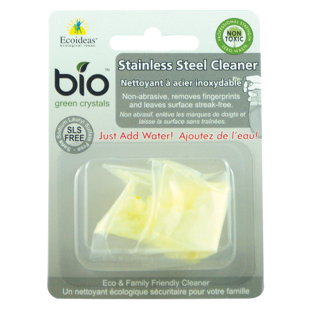 Bio Green Crystals-Stainless Steel Cleaner - (7g)