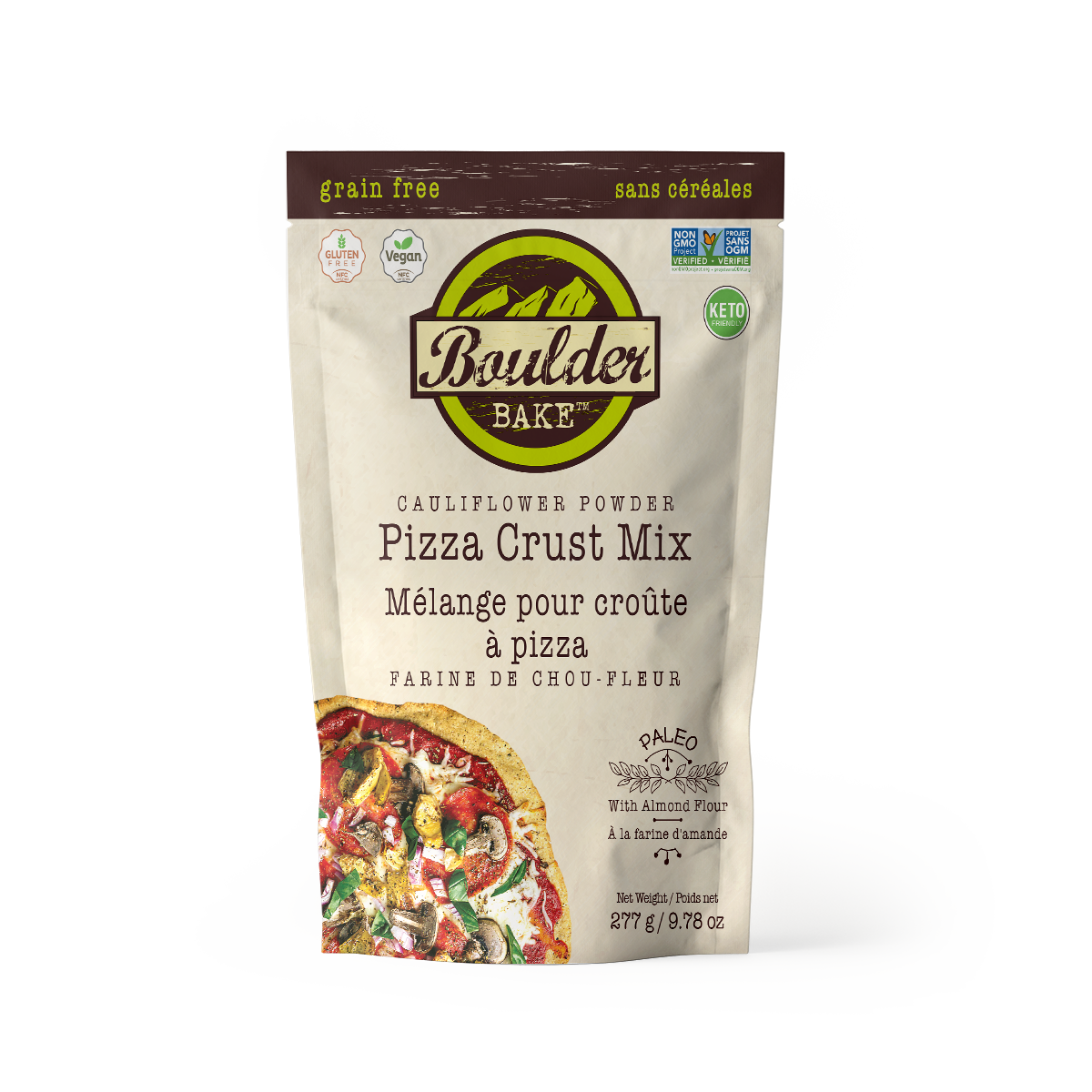 Boulder - Pizza Crust Mix  - (277g)