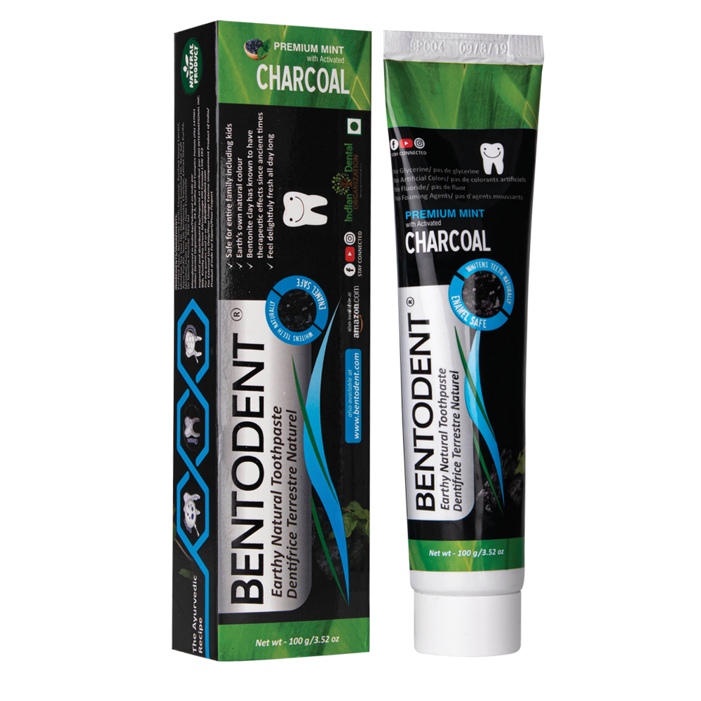 Bentodent - Charcoal with mint - (100g)