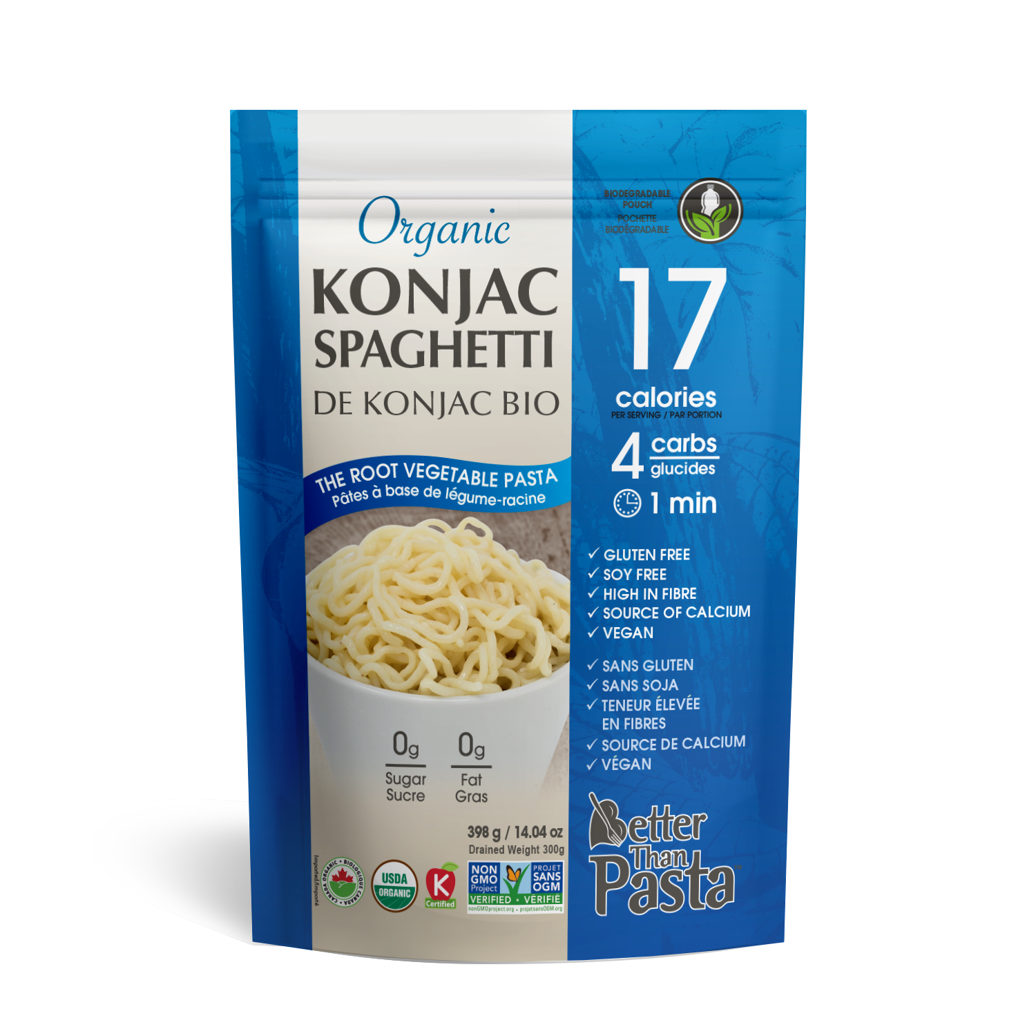 Better Than Pasta Organic Konjac Pasta Spaghetti - (385g)