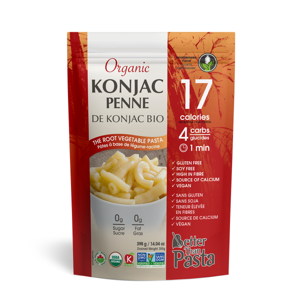 Better Than Pasta Organic Konjac Penne - (385g)