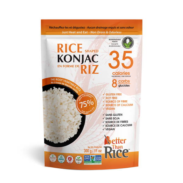 Better Than Non Drain Rice Shaped Konjac - (300g)