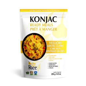 Ready Meal Yellow Lentil Curry with Konjac Rice - (250g)