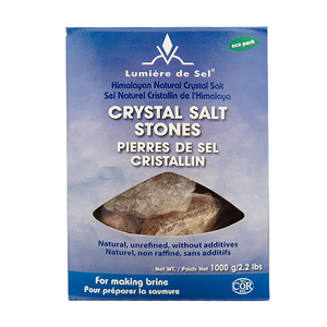 Crystal Salt Stones - For Brine - (1000g)