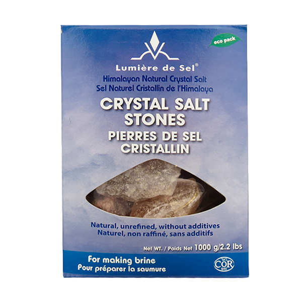 Crystal Salt Stones - For Brine - (1000g)
