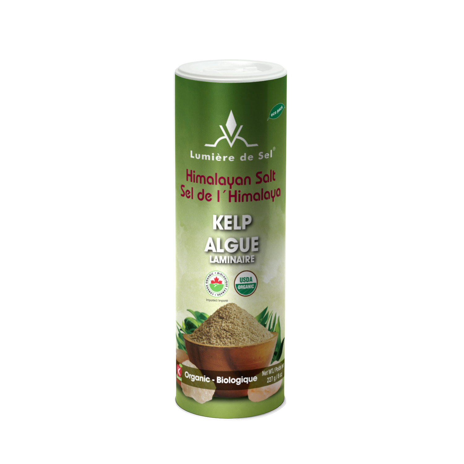 Organic Kelp Salt Shakers - Natural Iodine - (227g)