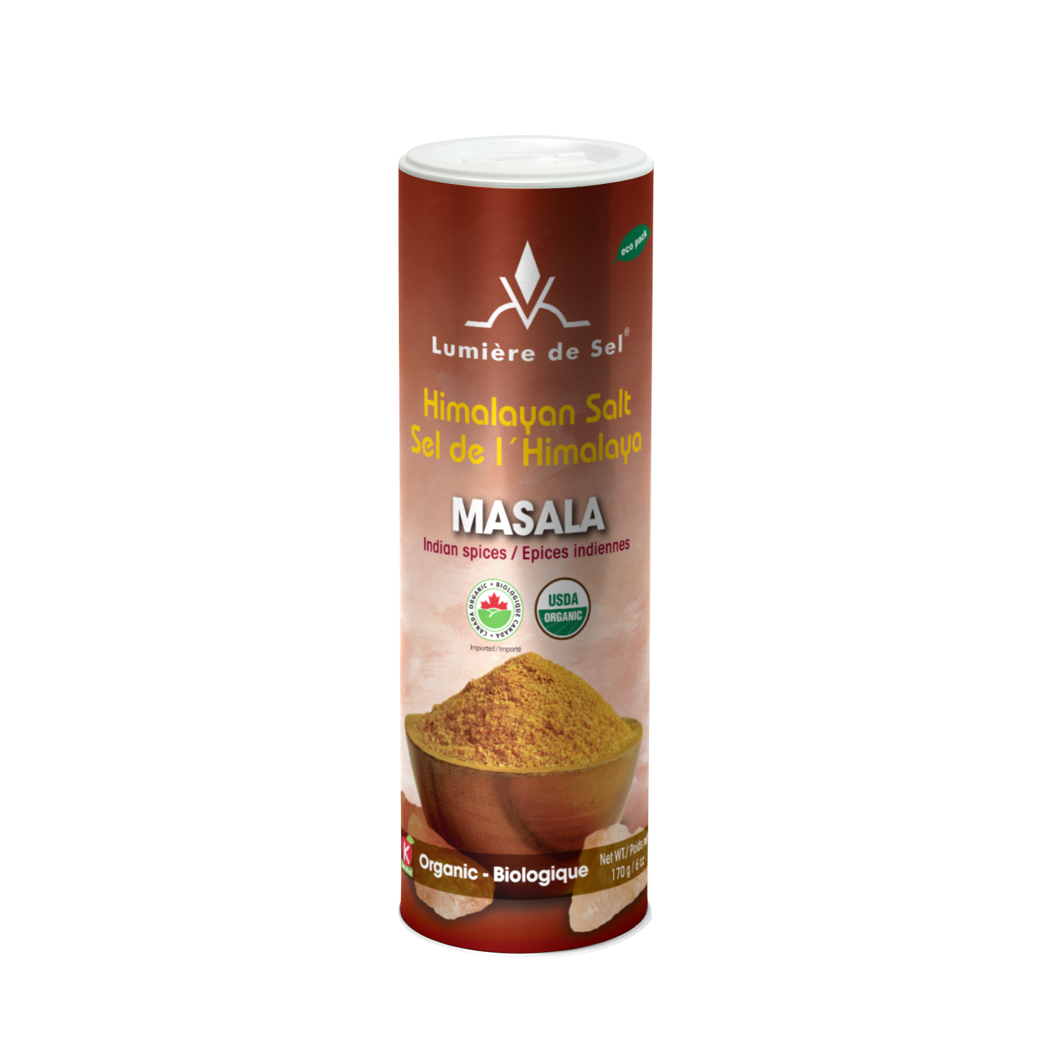 Organic Masala Salt Shakers - (170g)