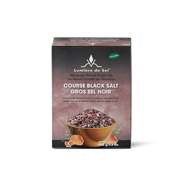 Black Coarse Salt - (1000g)