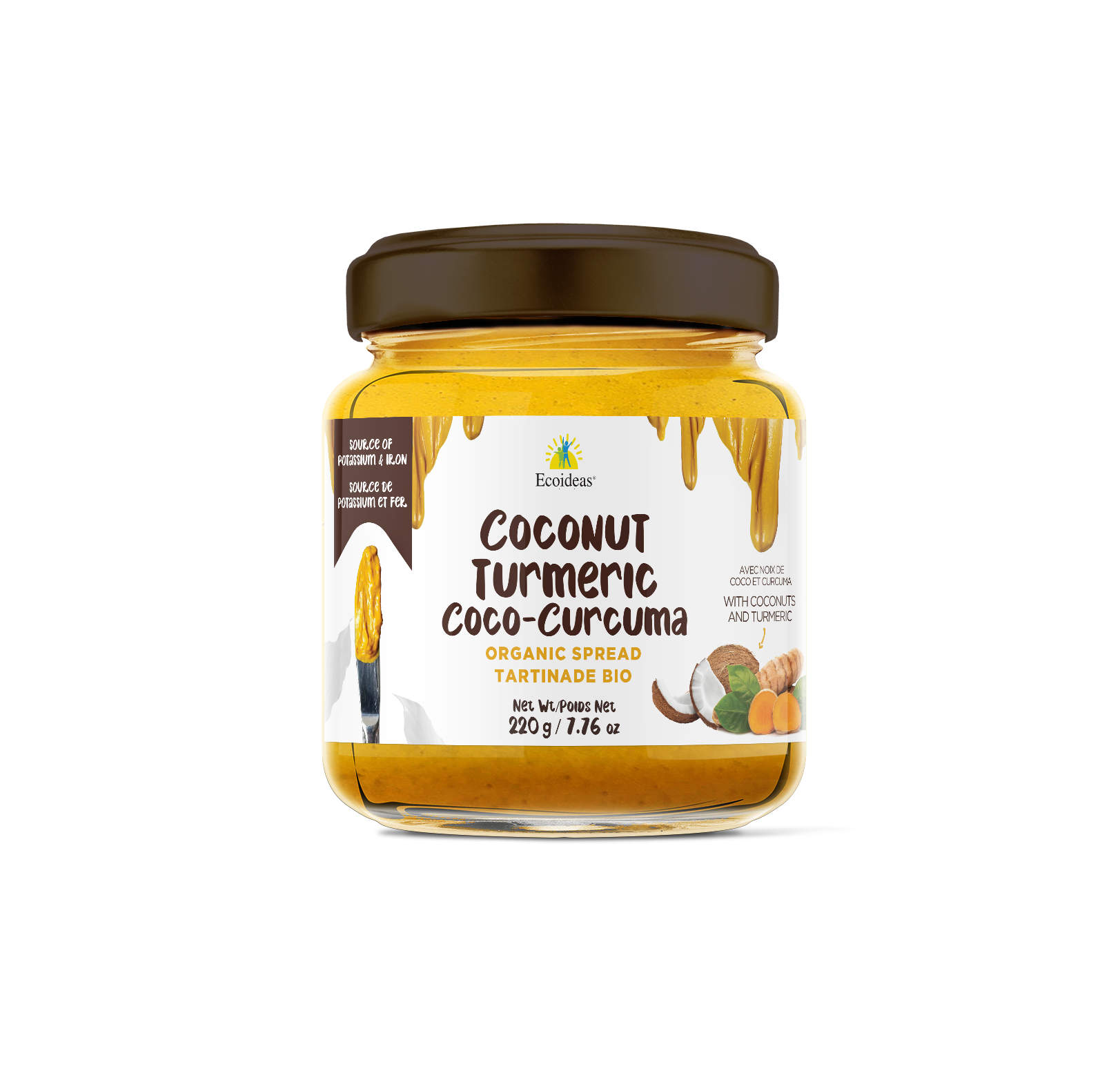 Ecoideas - Coconut Turmeric Spread - (220g)
