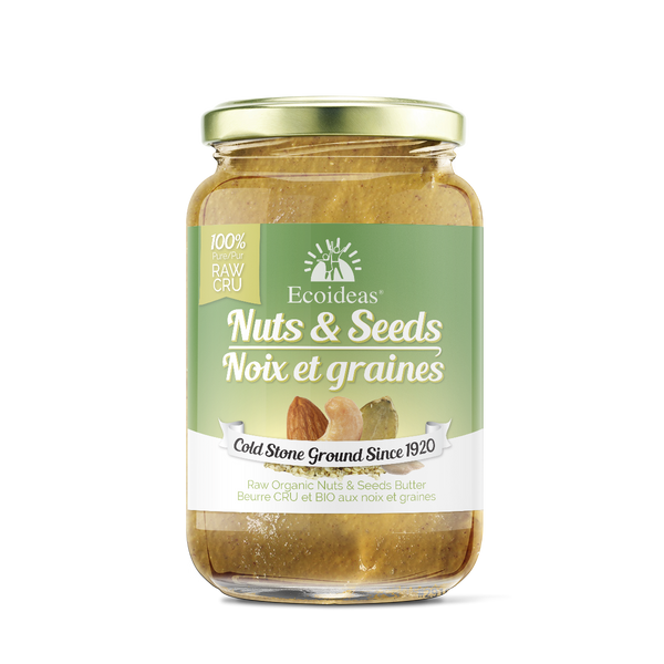 Organic Raw Nuts & Seeds Butter - (300g)