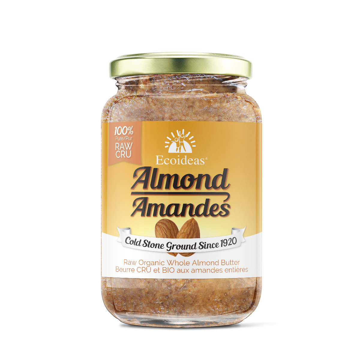 Organic Whole Almond butter - (300g)
