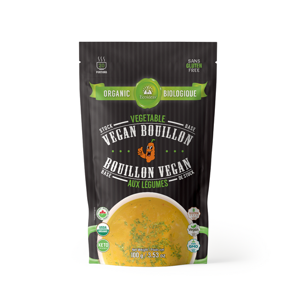 Ecoideas Organic Vegan Bouillon Vegetable - (100g)