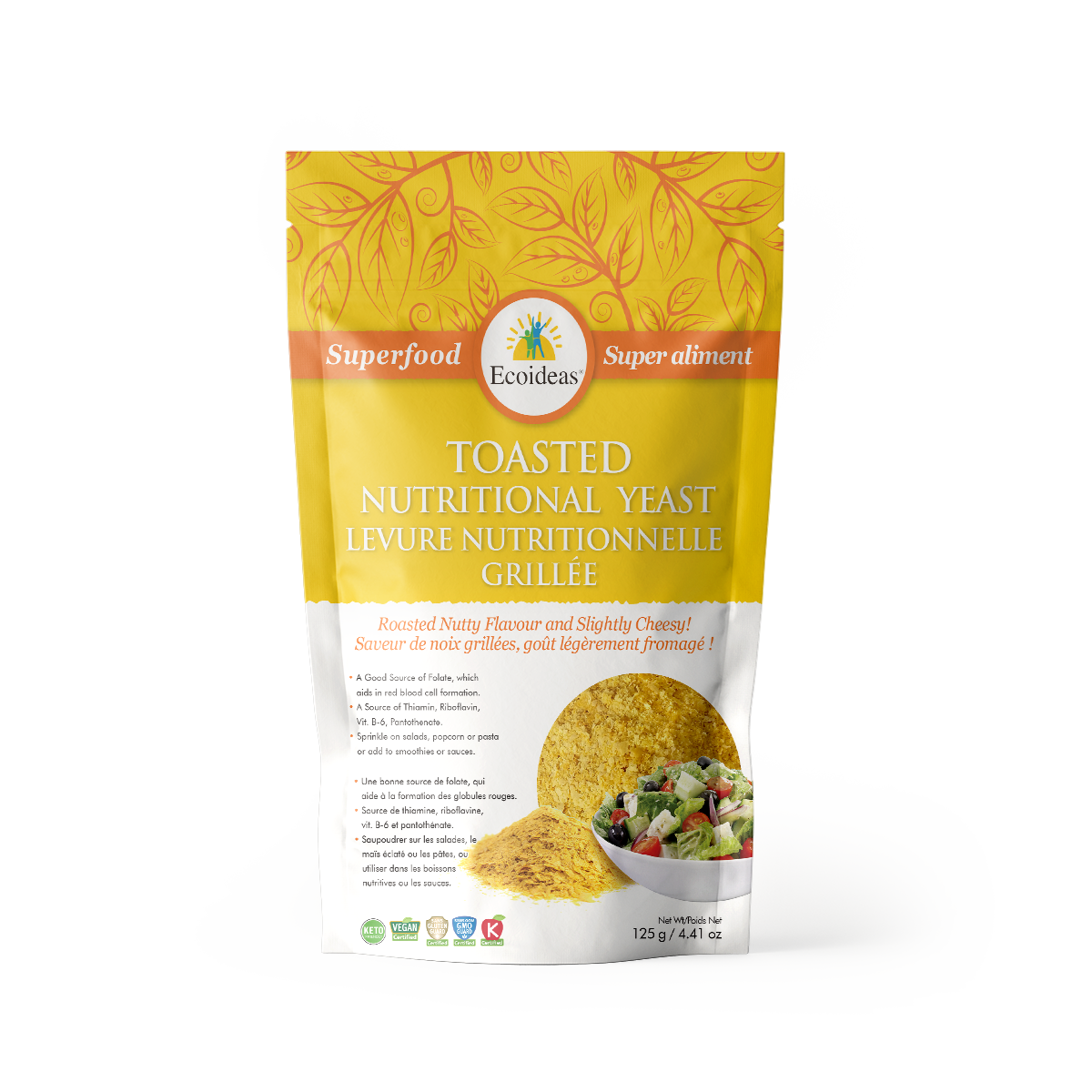 Toasted Nutritional Yeast - (125g)