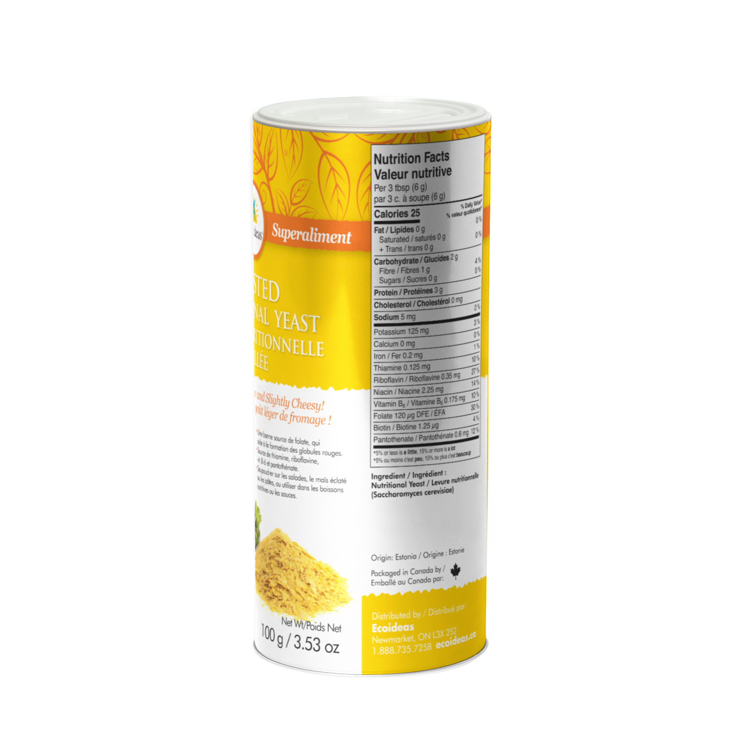 Toasted Nutritional yeast Shaker - (100g)