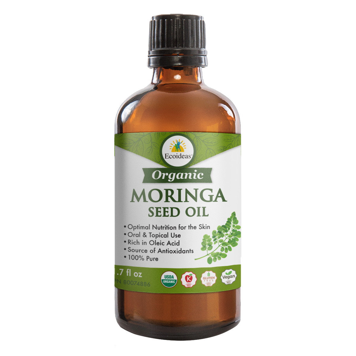 Organic Moringa Oil - (100ml)
