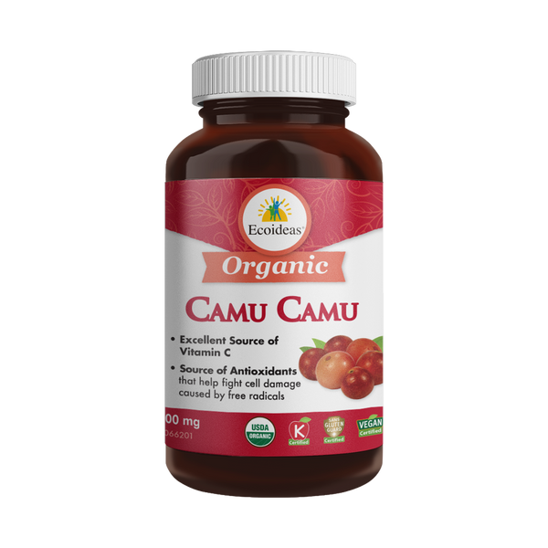 Organic Camu Camu Capsules - (120vc)
