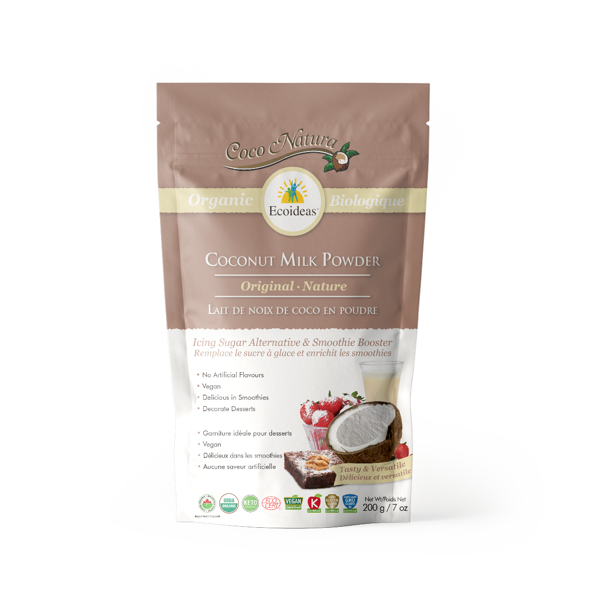 Coco Natura -Organic Coconut Milk Powder - Original - (200g)