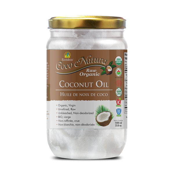 Coco Natura - Organic Raw Coconut Oil - (1000ml)