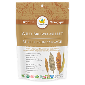 Organic Brown Millet- Wildform - (454g)
