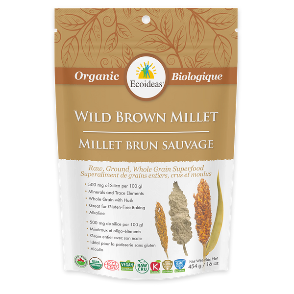 Organic Brown Millet- Wildform - (454g)