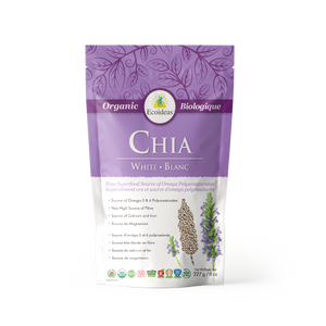 Organic White Chia Seeds - (227g)