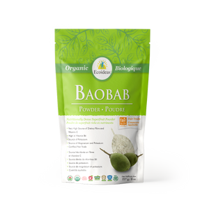 Organic Fair Trade Baobab Fruit Pulp Powder - (227g)²