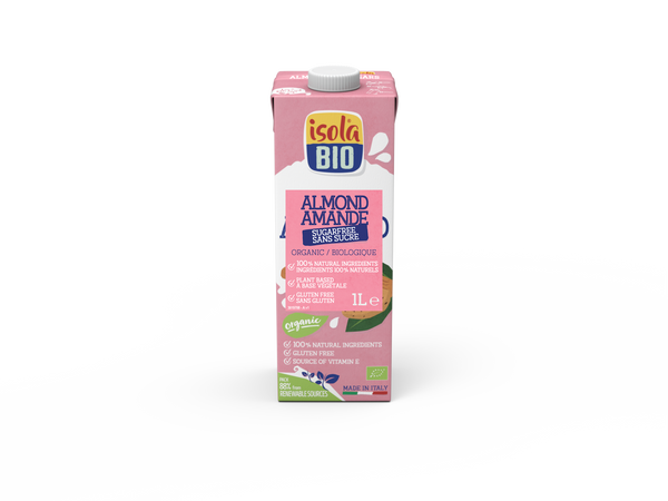 Isola - Organic Almond  Beverage Sugar Free - (1000ml)