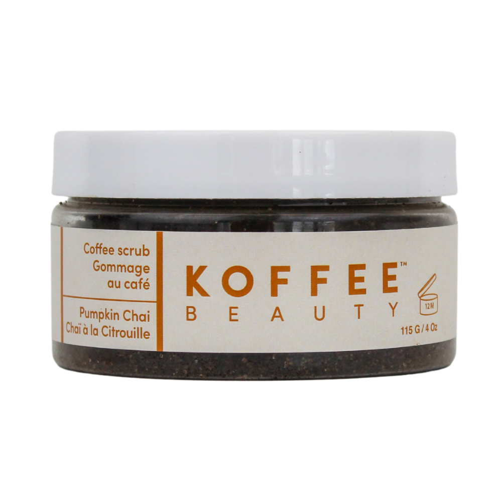 Koffee Beauty Pumpkin Chai Coffee Scrub - (115g)