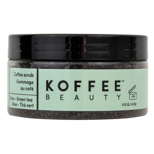 Koffee Beauty Aloe Green Tea Coffee Scrub - (115g)